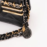 Chanel Coco Clips Wallet on Chain Black Lambskin MMHW