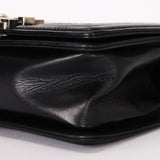 Chanel Strass Rhinestone Small Boy Bag Black Lambskin RHW