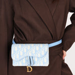 Christian Dior Oblique Saddle Belt Bag