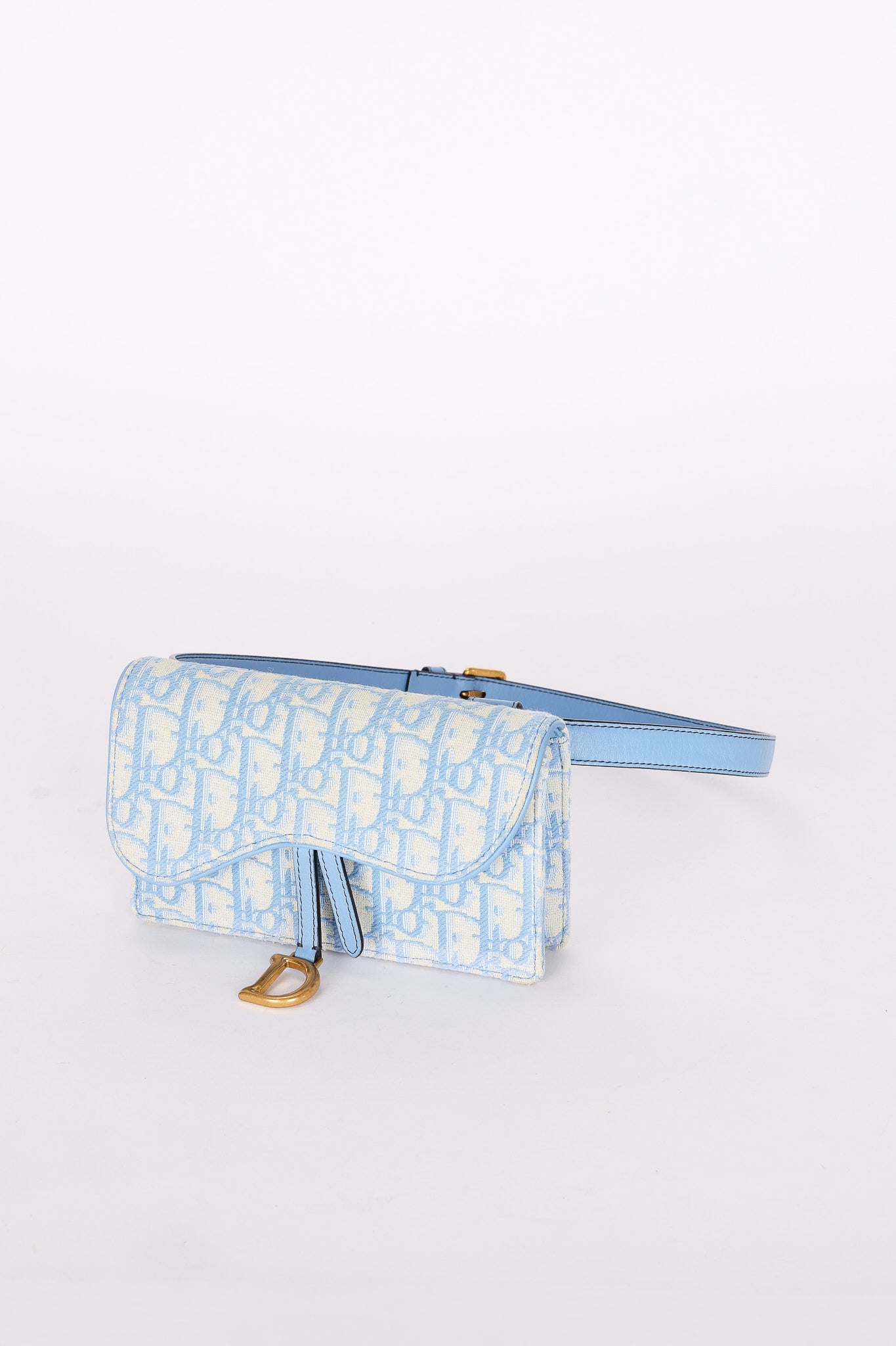 Christian Dior Oblique Saddle Belt Bag