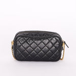 Chanel Lucky Charms Mini Camera Bag Black Aged Calfskin AGHW
