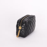Chanel Lucky Charms Mini Camera Bag Black Aged Calfskin AGHW
