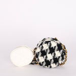 Chanel Tweed 19 Round Clutch w/ Chain Pouch MMHW