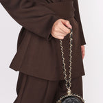 Chanel Chain Around Round Clutch with Chain Black Lambskin CGHW