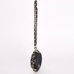 Chanel Chain Around Round Clutch with Chain Black Lambskin CGHW