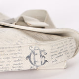 Christian Dior X Daniel Arsham Newspaper Print Saddle Crossbody Bag