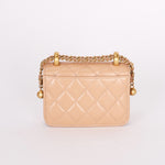Chanel Mini Bag Beige Calfskin AGHW