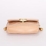 Chanel Mini Bag Beige Calfskin AGHW