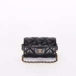 Chanel Mini Bag Black Lambskin GHW
