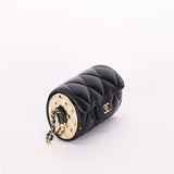 Chanel Mini Bag Black Lambskin GHW