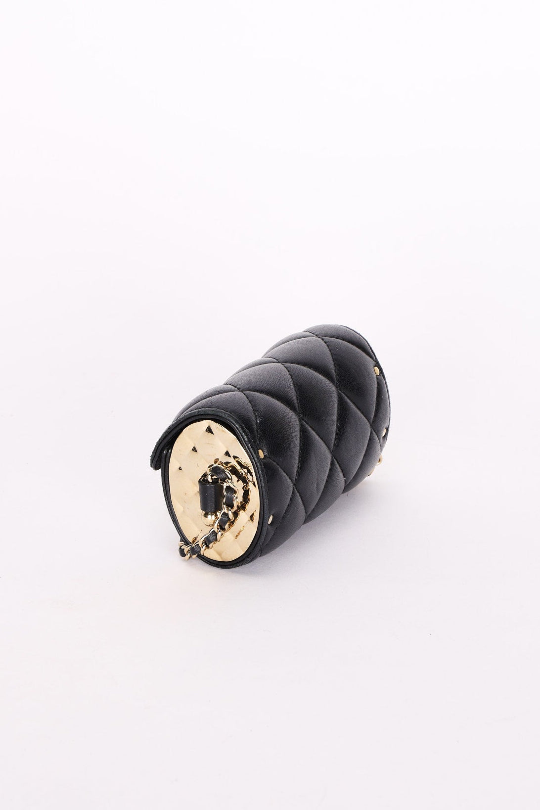 Chanel Mini Bag Black Lambskin GHW