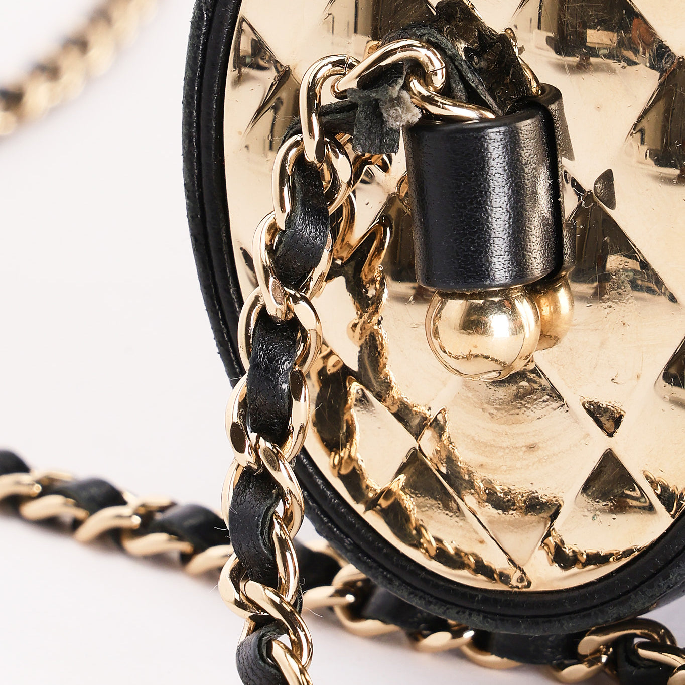 Chanel Mini Bag Black Lambskin GHW