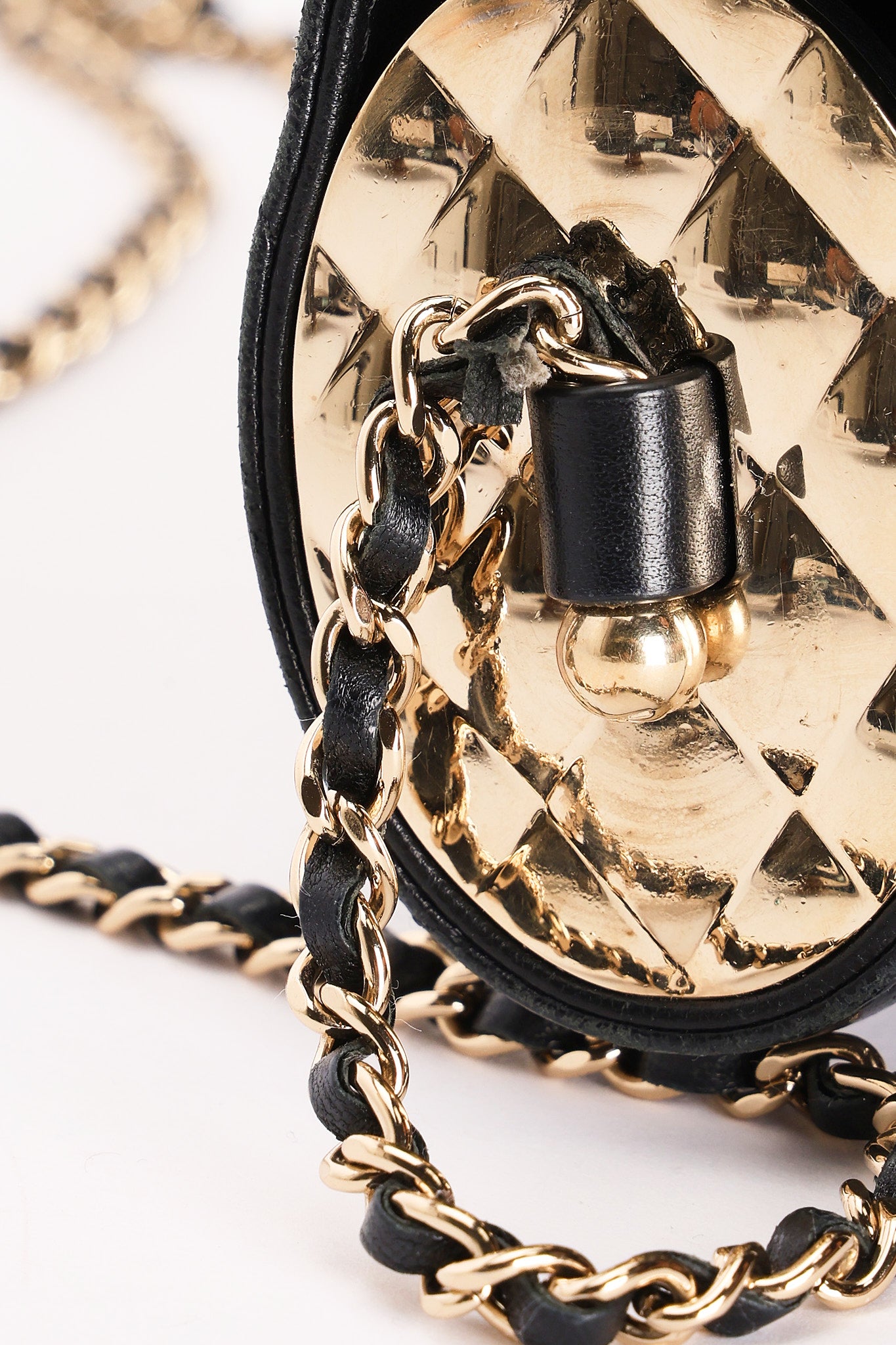 Chanel Mini Bag Black Lambskin GHW