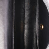 Limited Edition Chanel Paris-Dubai Medallions Single Flap Black Crinkled Calfskin 2015 AGHW