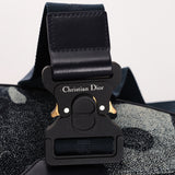 Christian Dior x Peter Doig Medium Camouflage Denim Saddle Bag