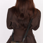 Fendi Zucca Convertible Baguette Pouch