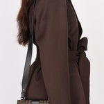 Fendi Zucca Convertible Baguette Pouch