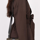 Fendi Zucca Convertible Baguette Pouch