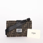 Fendi Zucca Convertible Baguette Pouch