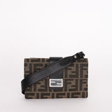 Fendi Zucca Convertible Baguette Pouch