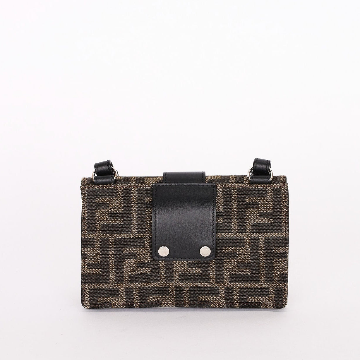 Fendi Zucca Convertible Baguette Pouch
