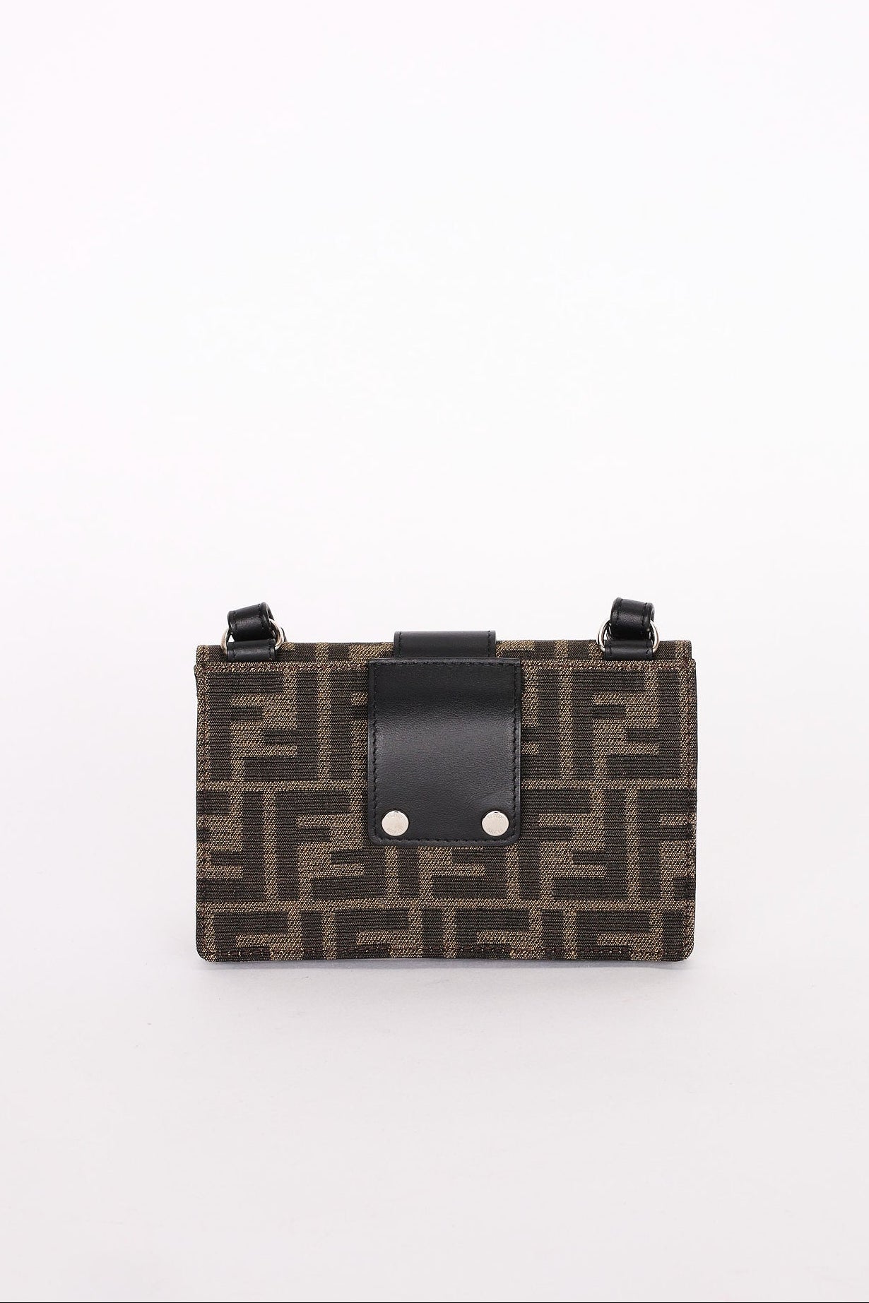 Fendi Zucca Convertible Baguette Pouch