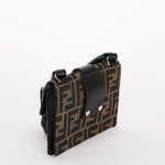Fendi Zucca Convertible Baguette Pouch