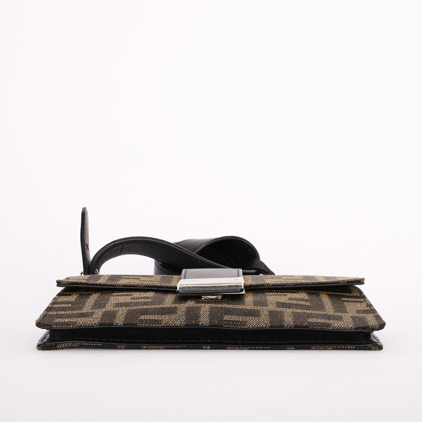Fendi Zucca Convertible Baguette Pouch