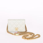 Chanel Bag Light Blue Lambskin AGHW