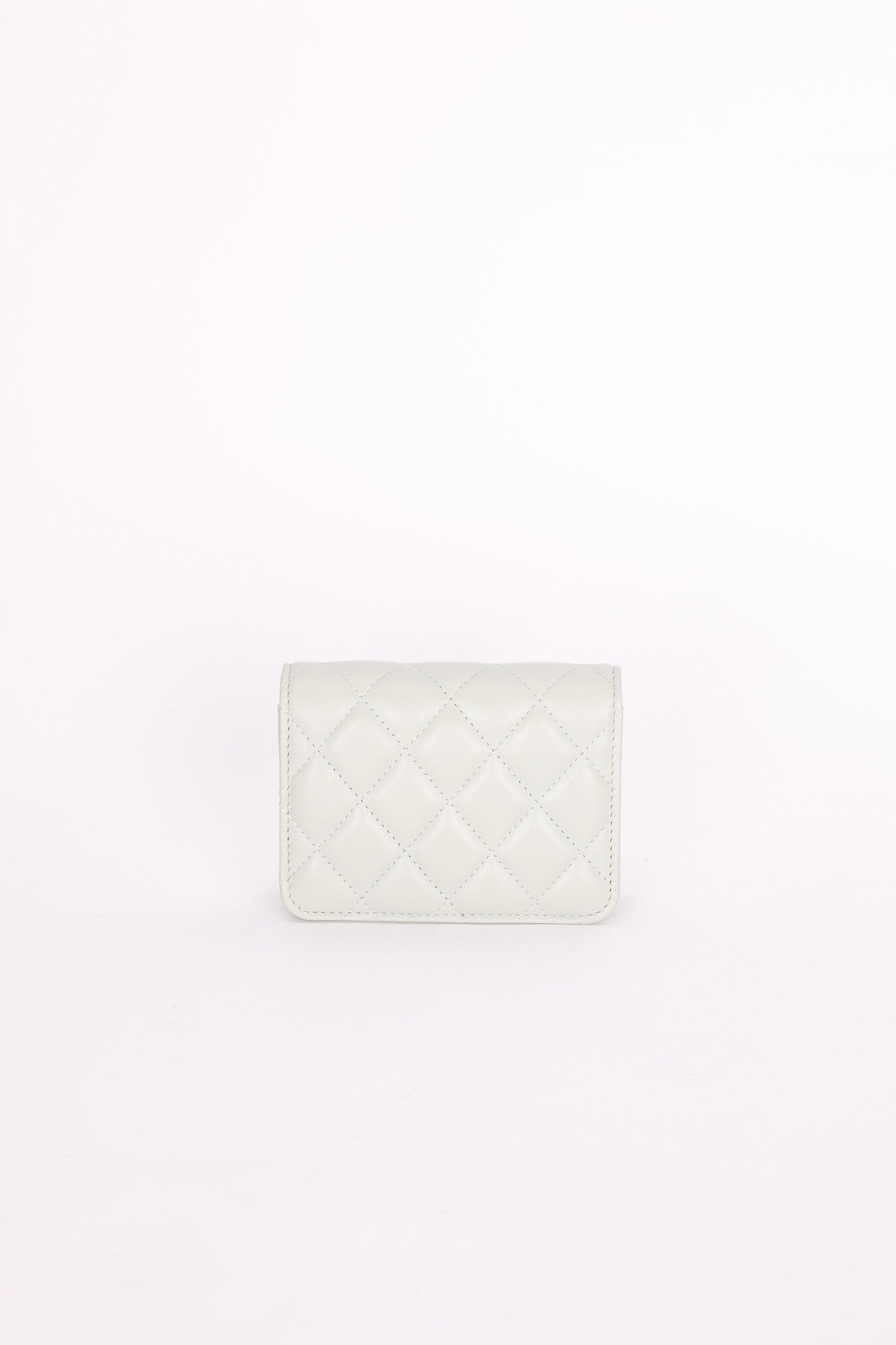 Chanel Bag Light Blue Lambskin AGHW