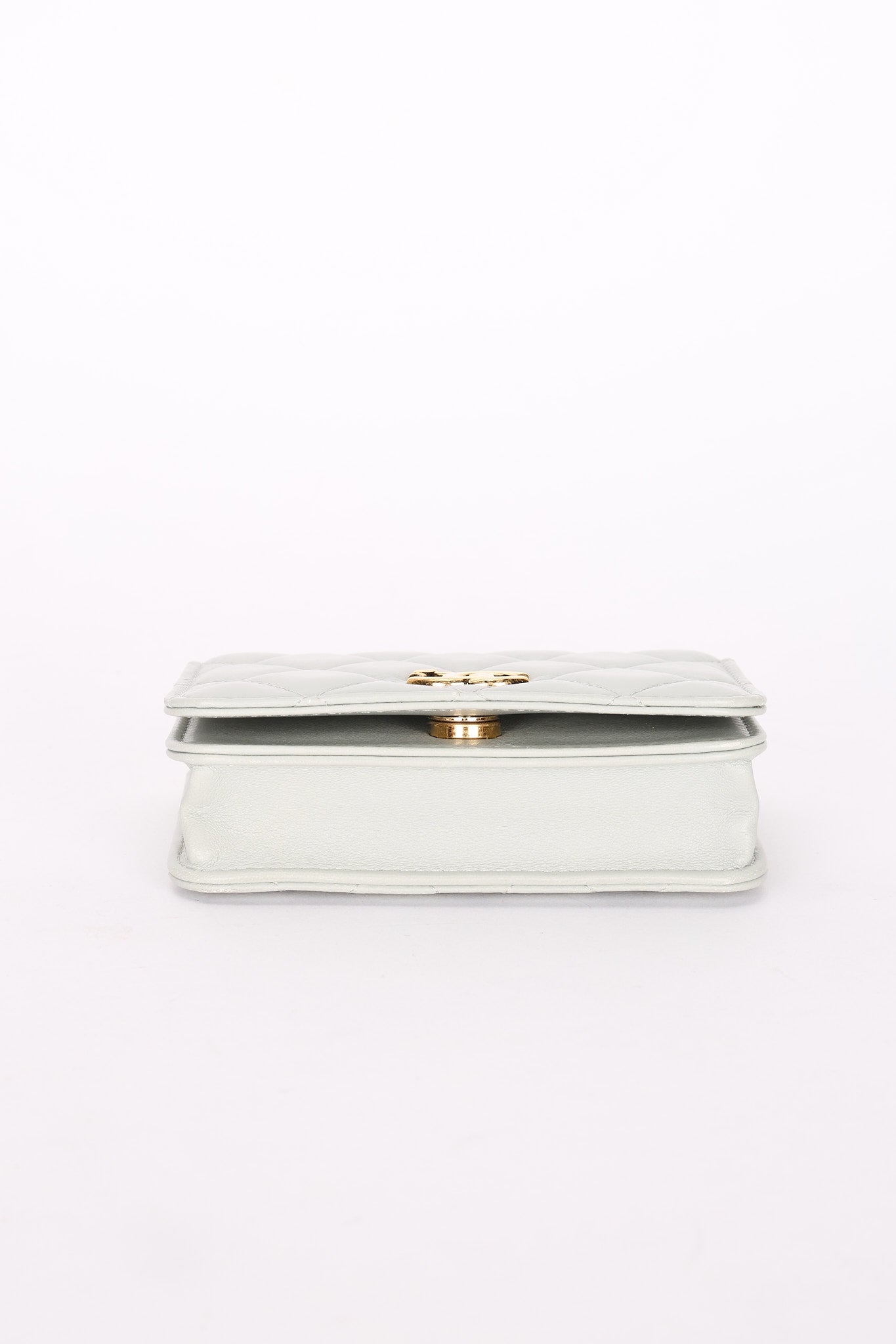 Chanel Bag Light Blue Lambskin AGHW