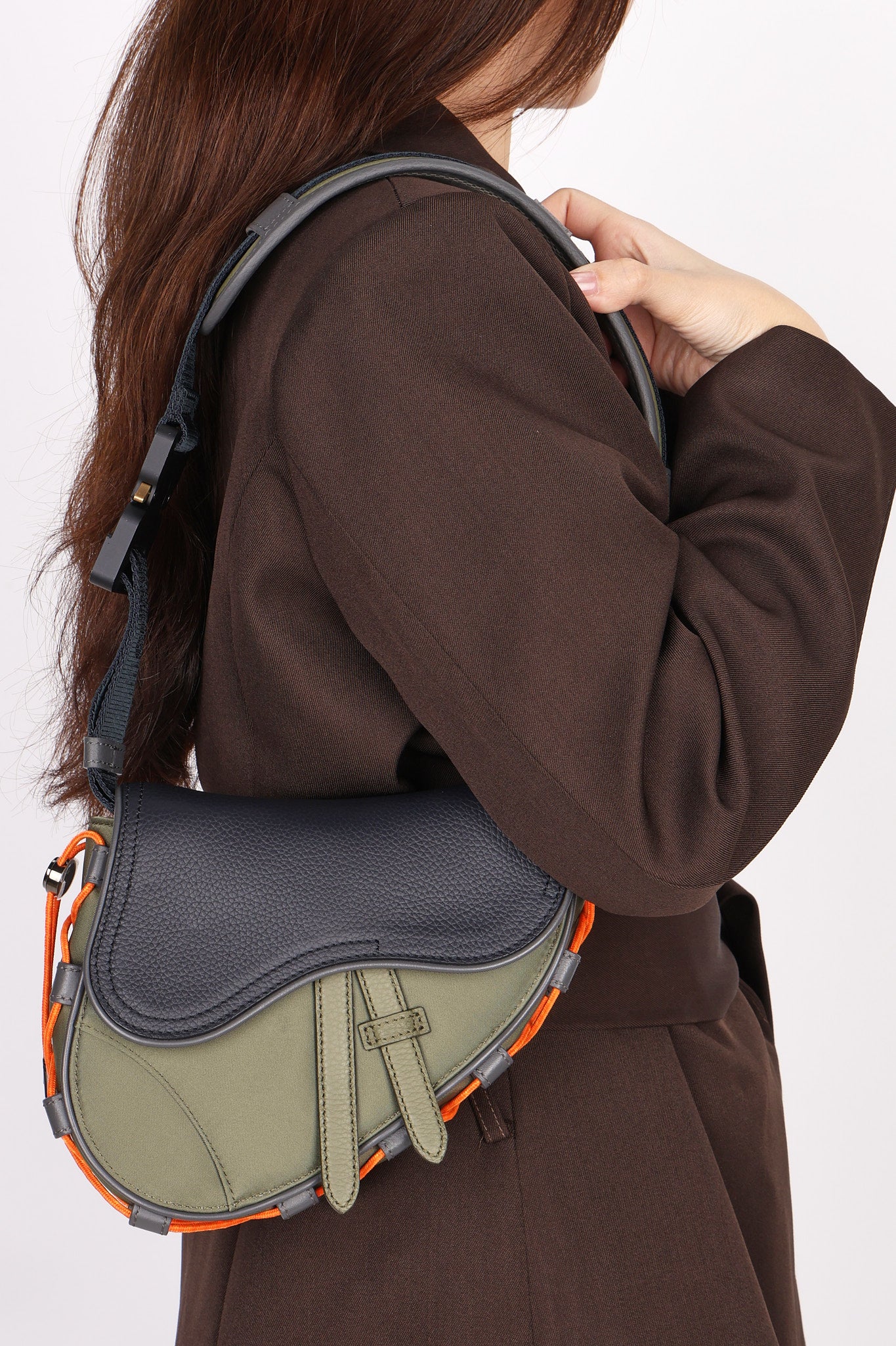 Christian Dior x Sacai Saddle Bag