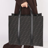 Fendi Zucca Jacquard Shopper Bag