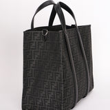 Fendi Zucca Jacquard Shopper Tote