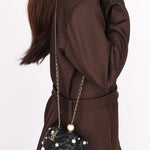 Chanel Mini About Pearls Bucket Bag Black Lambskin CGHW