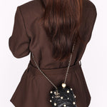 Chanel Mini About Pearls Bucket Bag Black Lambskin CGHW
