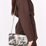Saint Laurent Medium Snakeskin Kate Bag