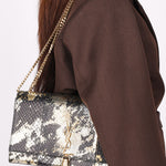 Saint Laurent Medium Snakeskin Kate Bag