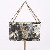 Saint Laurent Medium Kate Snakeskin Tassel Bag