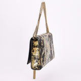 Saint Laurent Medium Kate Snakeskin Tassel Bag