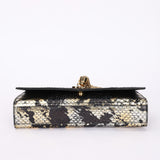 Saint Laurent Medium Kate Snakeskin Tassel Bag
