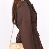 Gucci Snakeskin Clutch on Chain