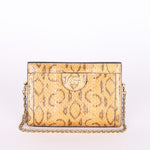 Gucci Snakeskin Clutch on Chain