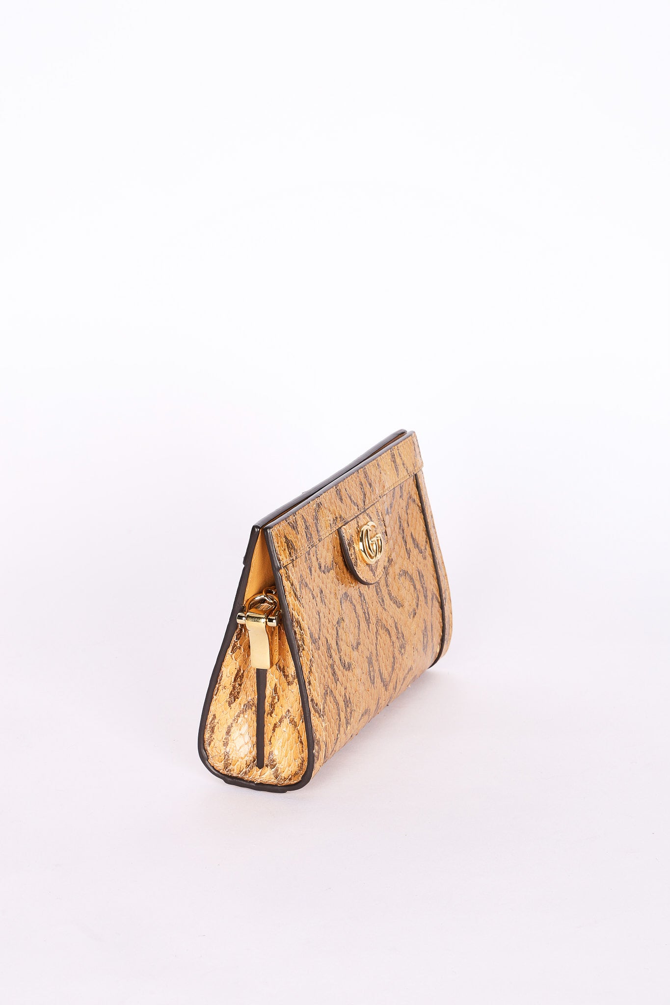 Gucci Snakeskin Clutch on Chain