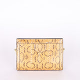Gucci Snakeskin Clutch on Chain