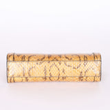 Gucci Snakeskin Clutch on Chain