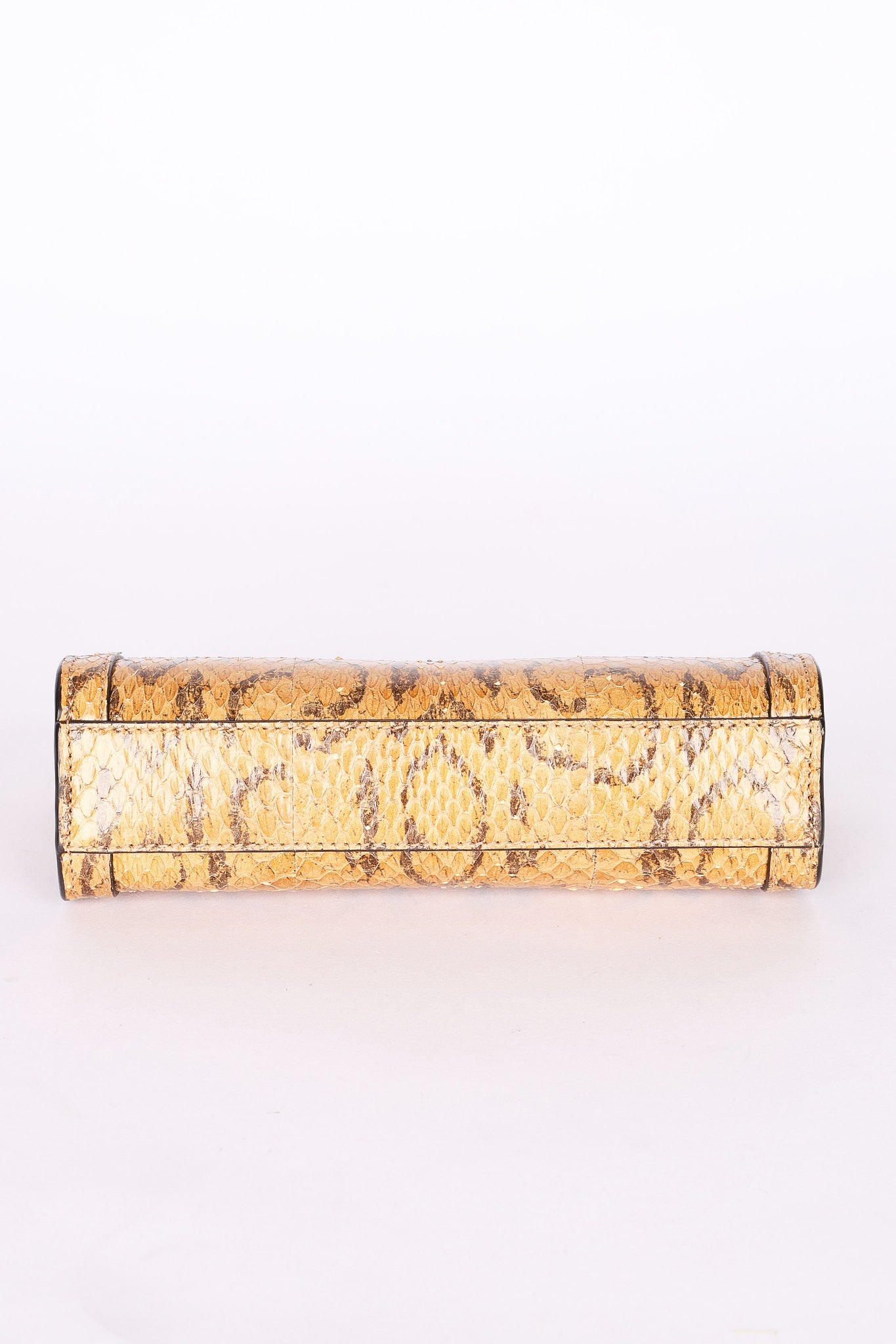 Gucci Snakeskin Clutch on Chain