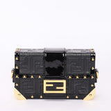 Fendi Zucca Embossed Trunk Baguette Bag