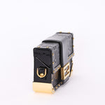 Fendi Zucca Embossed Trunk Baguette Bag