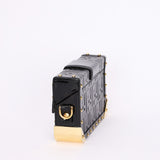 Fendi Zucca Embossed Trunk Baguette Bag